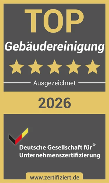 TOP Gebäudereinigung 2026 Auszeichnung